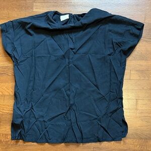 Women's Short Sleeve Crew Tee in Black